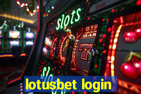 lotusbet login